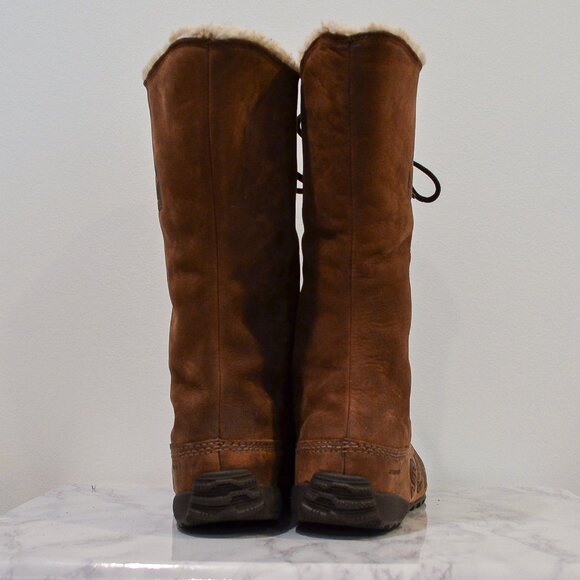 SOREL | BROWN WINTER LACE-UP BOOT - Picture 3 of 8
